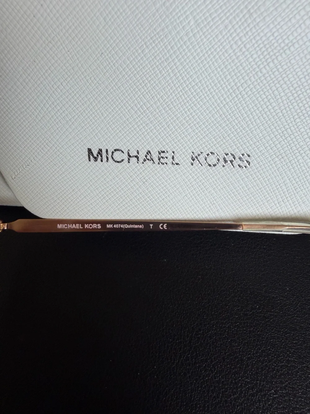 Michael Kors Clear Round Women's Eyeglasses with Gold Temples